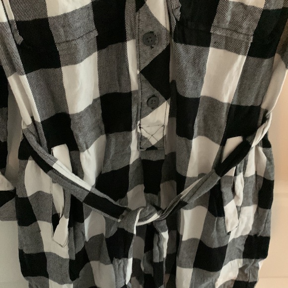 GAP plaid tie dress - Picture 3 of 4